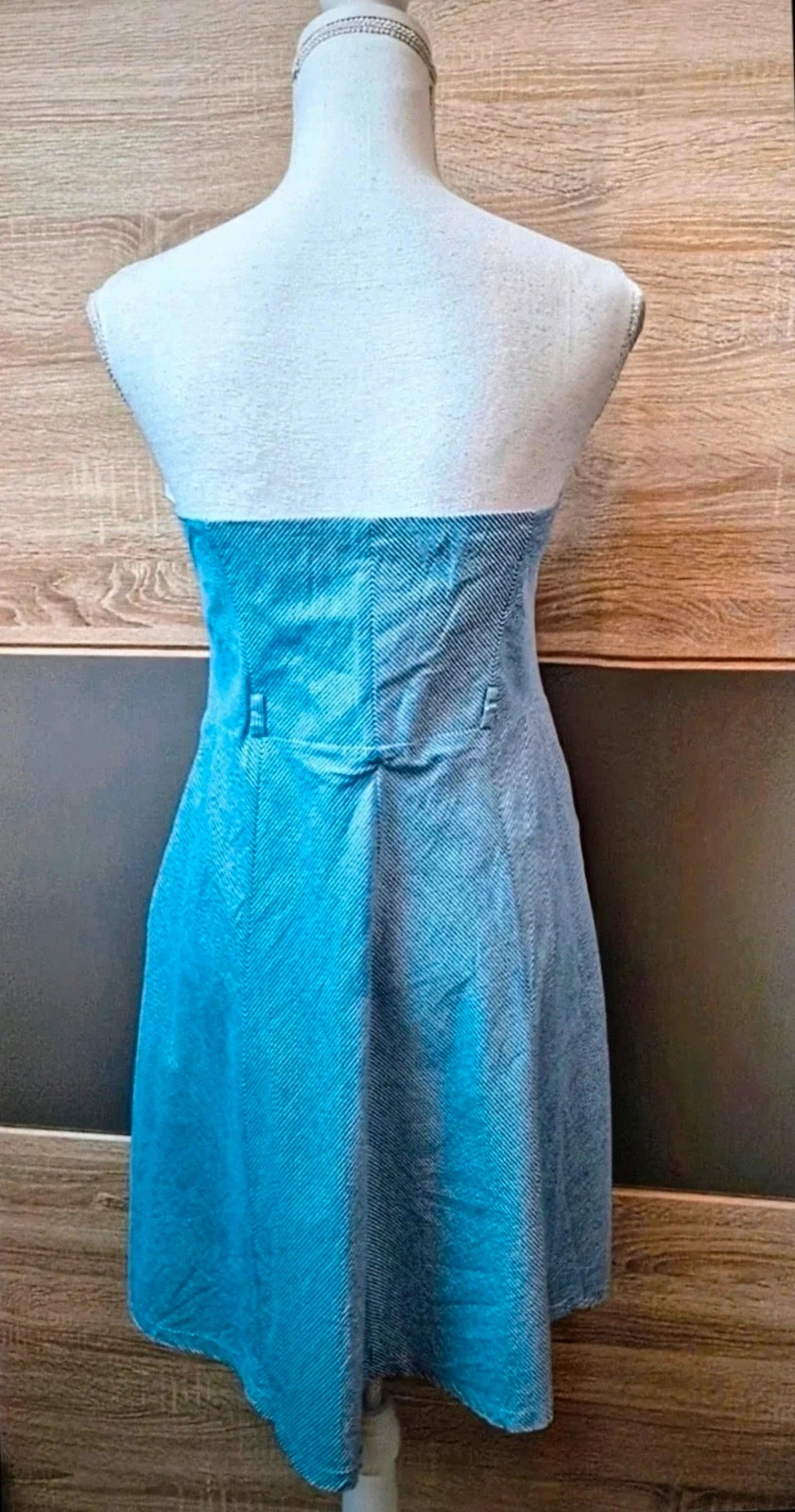 Robe bustier à rayures – photo 2